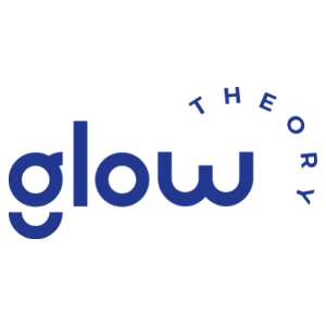 Glow Theory Korean beauty blue logo. The widest selection of Korean skincare products in South Africa. COSRX, Klairs, Laneige, Krave beauty