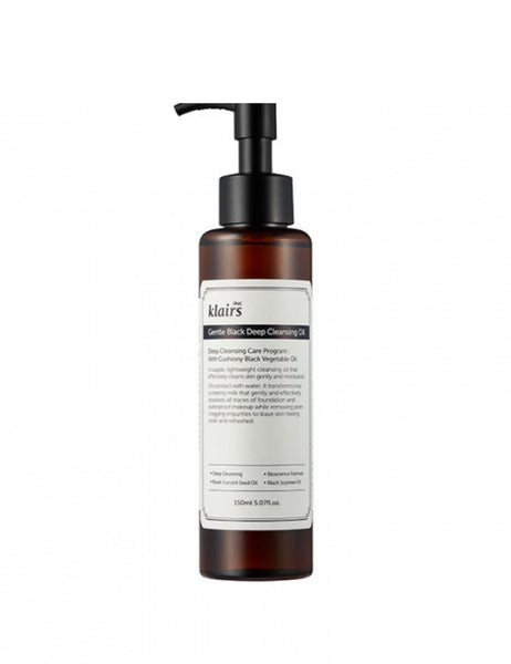 Klairs Gentle Black Deep Cleansing Oil