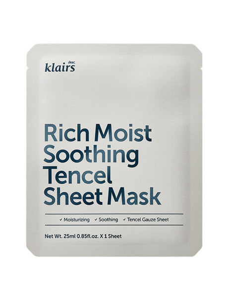 Rich Moist Soothing Tencel Sheet Mask