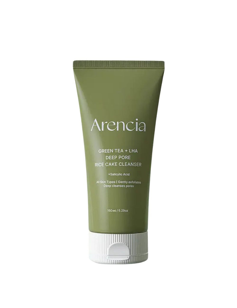 Green Tea + LHA Deep Pore Rice Cake Cleanser