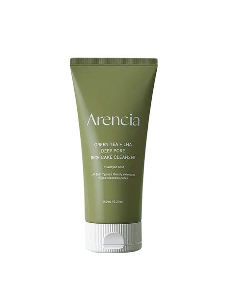 Green Tea + LHA Deep Pore Rice Cake Cleanser