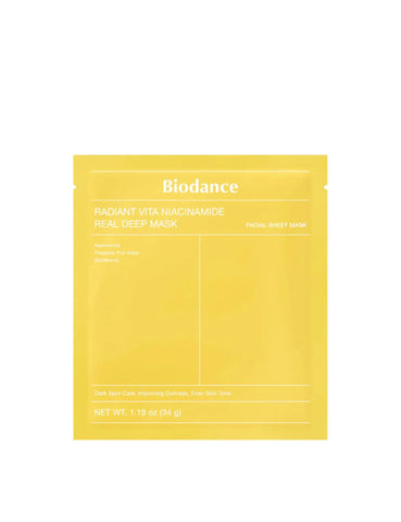 Radiant Vita Niacinamide Real Deep Mask