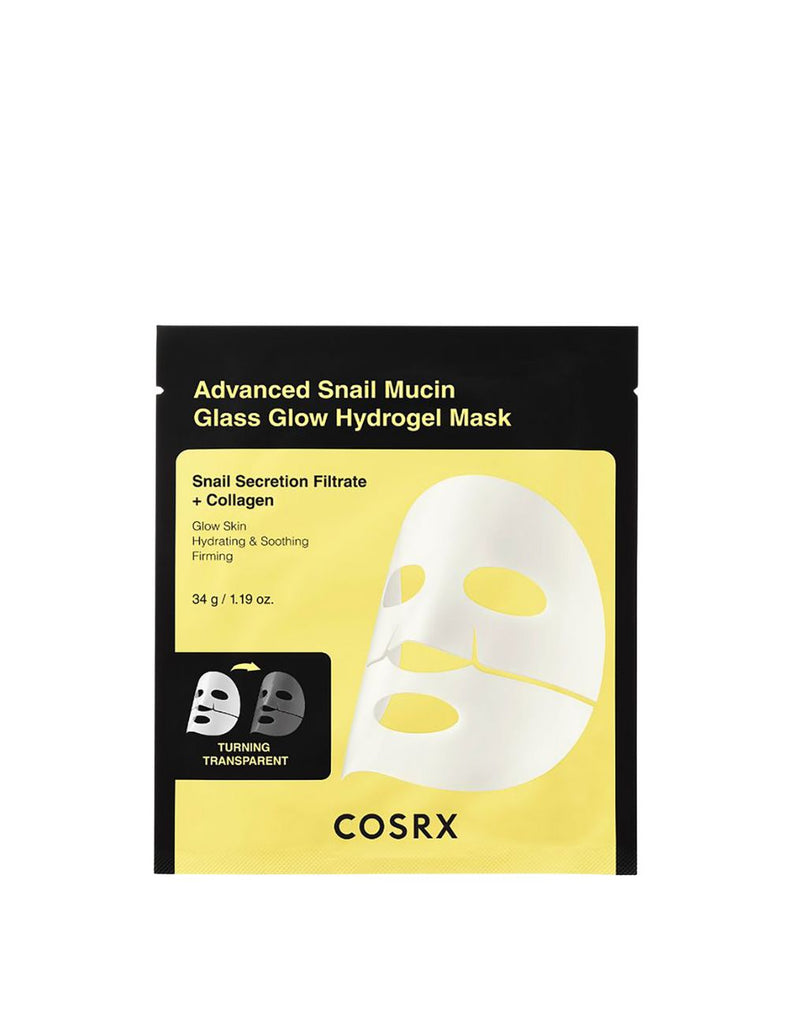 Advanced Snail Mucin Glass Glow Hydrogel Mask