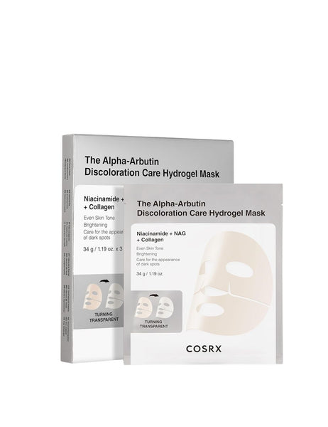 The Alpha-Arbutin Discoloration Care Hydrogel Mask