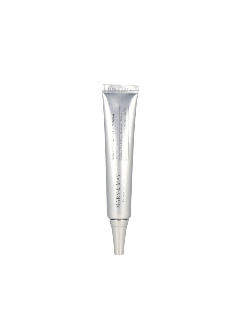 MARY & MAY Tranexamic Acid + Glutathione Eye Cream Glow Theory Korean Beauty South Africa MARY & MAY Tranexamic Acid + Glutathione Eye Cream Glow Theory Korean Beauty South Africa